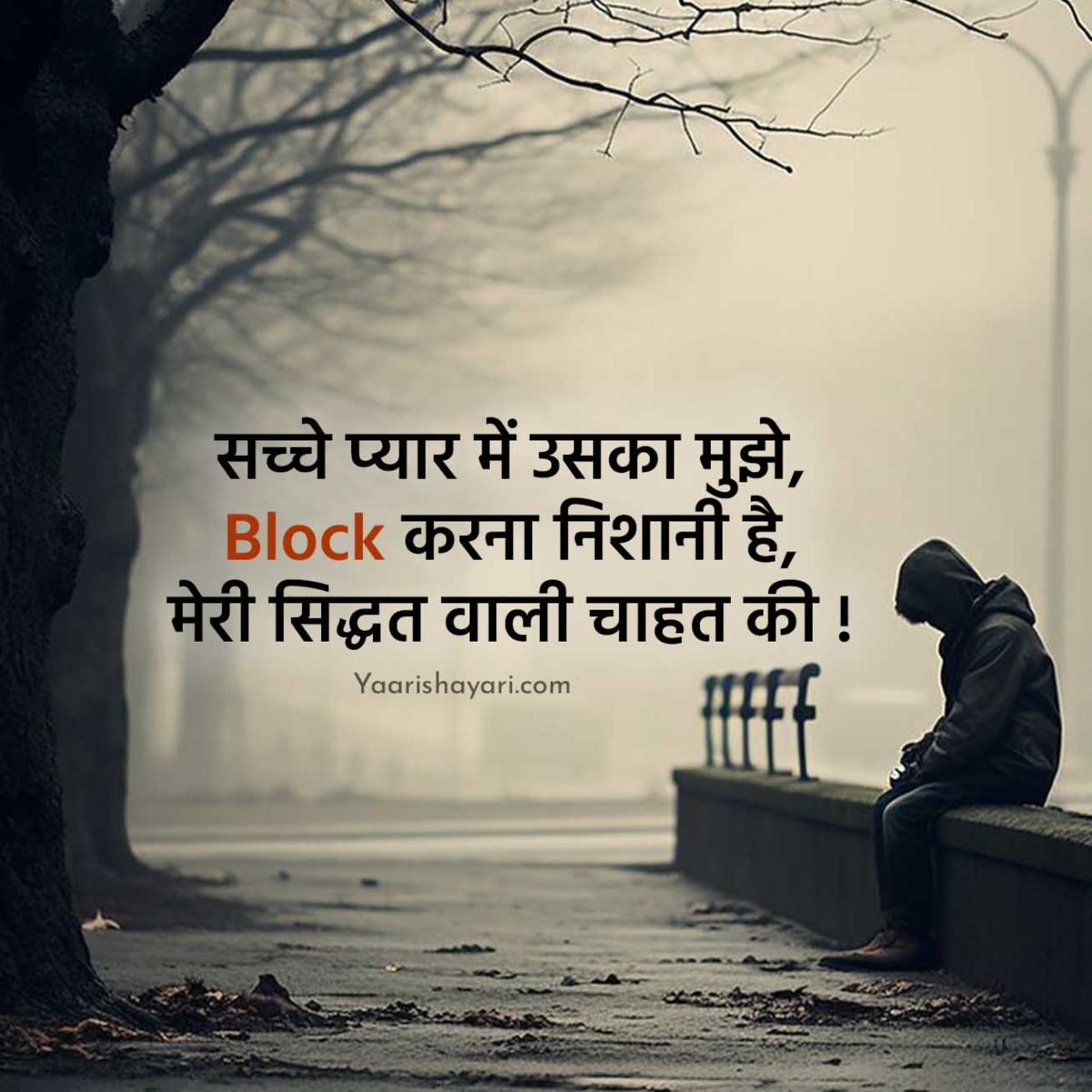85+ Block Shayari in Hindi | ब्लॉक करने पर शायरी - Yaari Shayari