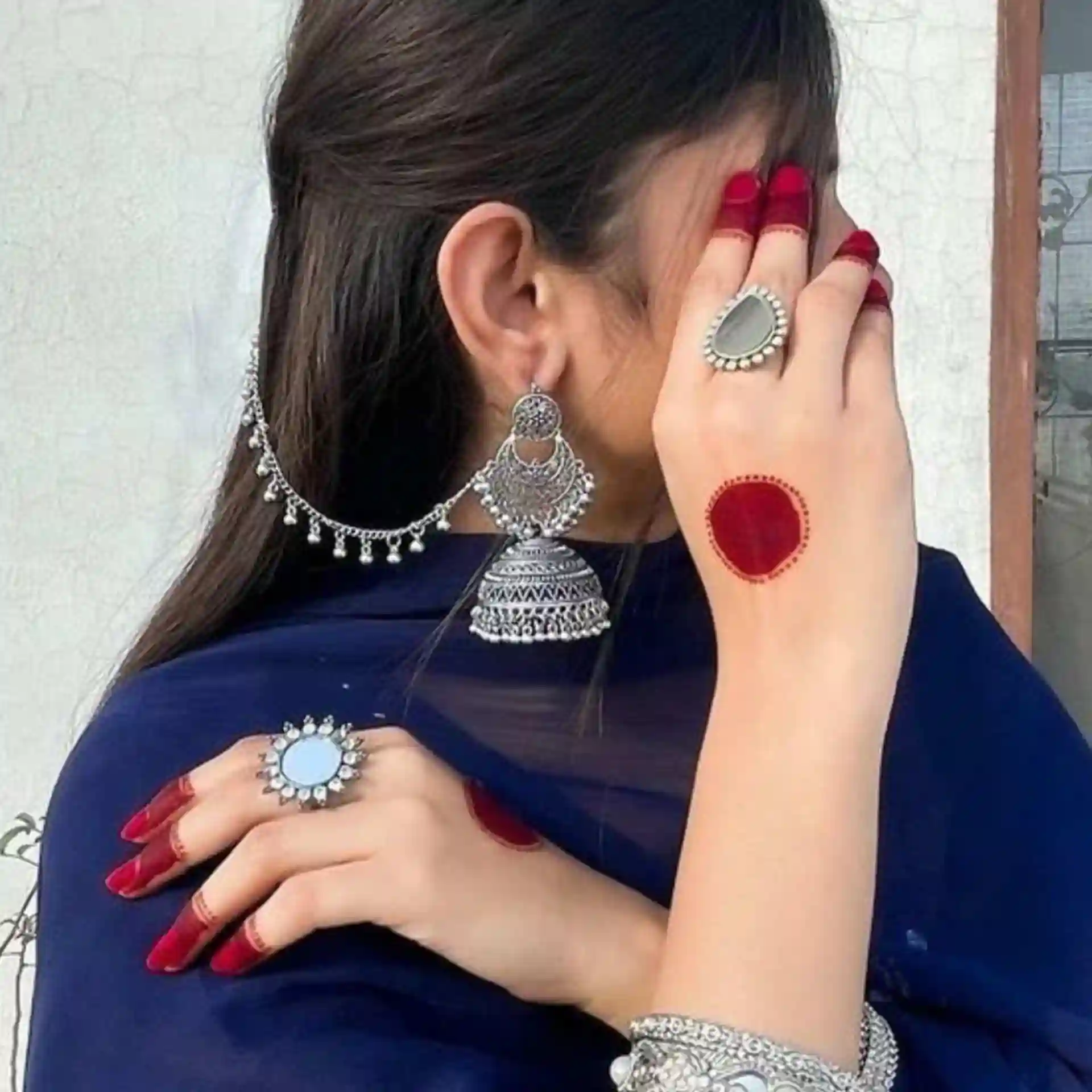 Cute Girl Earring DP